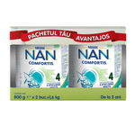 Lapte praf pentru copii de varsta mica Nestle Nan Optipro 3 HMO, de la 1 an, 2x800g