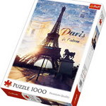 Puzzle Paris in zori 1000 piese, Trefl