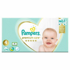 Pampers Premium Care Mega Box Size 4 (9-14 kg), 104 pcs