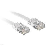 Cablu lindy plasture Cat6, plat, 10m, alb (47505), Lindy