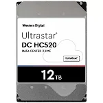 Hard disk Drive server HDD Western Digital Ultrastar DC HC520 (He12) HUH721212ALE600 (12 TB; 3.5 Inch; SATA III), Western Digital