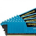 Memorii Corsair Vengeance LPX Blue DDR4, 4x8GB, 2666 MHz, CL 16