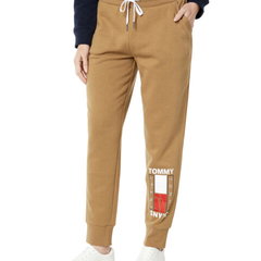 Imbracaminte Femei Tommy Jeans Boyfriend Joggers Flag Otter, Tommy Jeans