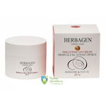 Crema de zi cu Extract de Melc SPF15 50 gr, Herbagen