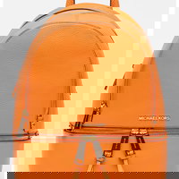 Michael Kors, Rucsac de piele cu aspect texturat, Portocaliu mandarina