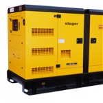 Generator curent diesel trifazat insonorizat Stager YDY100S3, 4 Timpi, 100KVA, 1500RPM, 
