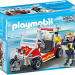 Vehicul de pompieri playmobil city action, Playmobil