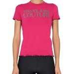 Versace Jeans Couture Other Materials T-Shirt FUCHSIA