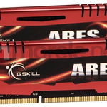 Memorie RAM G.SKILL ARES Red, F3-1600C9D-16GAR, 16GB, DDR3, 16000MHZ, 1.5 V, CL9, kit 2x8GB, G.Skill