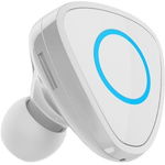 Casca Bluetooth Devia Vortex DVVRTXBTWH, Multi Point, incarcator dedicat auto (Alb)