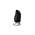 Husa impermeabila, pentru scaun leagan suspendat, negru, 400x155 cm, Isotrade, IsoTrade