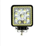 Proiector led cu angel eyes 12v-24v 48w , alb 6000k, led light alex