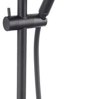 Set de dus Ferro Phila N375BL-B, cu suport culisant, bara dus 70cm, para dus 1 functie, furtun 150cm, Negru mat, Ferro Set de dus Ferro Phila N375BL-B, cu suport culisant, bara dus 70cm, para dus 1 functie, furtun 150cm, Negru mat, Ferro