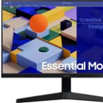 MONITOR SAMSUNG LS24C310EAUXEN 23.8 inch, Panel Type: IPS, Resolution: 1920x1080, Aspect Ratio: 16:9, Refresh Rate:75Hz, Response time GtG: 5ms, Brightness: 250 cd/m², Contrast (static): 1000 : 1, Viewing angle: 178º(R/L), 178º(U/D), Color, Samsung