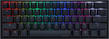 Tastatura Gaming Mecanica DUCKY One 2 Mini RGB, Cherry Blue RGB, Iluminare RGB, USB (Negru), DUCKY
