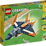 Lego Creator Avion Supersonic 31126, LEGO