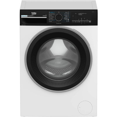 Masina de spalat rufe Beko BM3WFU48415WBPB, Clasa A, EnergySpin, SteamCure, 8 kg, 1400rpm, Alb