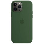 Husa telefon APPLE Silicone Case cu MagSafe pentru iPhone 13 Pro Max, MM2P3ZM/A, Clover