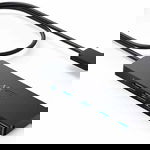 Anker Hub USB Anker, 4 x USB-A 3.0, Negru A7516016, Anker