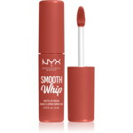 NYX Professional Makeup Smooth Whip Matte Lip Cream ruj de buze catifelant cu efect de netezire culoare 04 Teddy Fluff 4 ml, NYX Professional Makeup