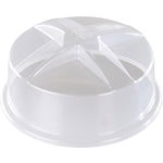 Capac microunde Xavax, 22 cm, acoperire alimente, universal, transparent