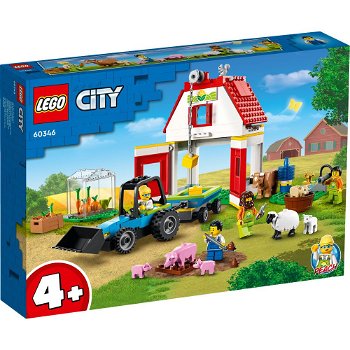 LEGO® City - Hambar si animale de ferma 60346, 230 piese, Lego