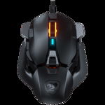 Mouse Gaming Cu Cablu Delux M628bu, 1000-16000 DPI, RGB, PMW3389, Negru