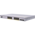 CBS350-24P-4X-EU network switch Managed L2/L3 Gigabit Ethernet (10/100/1000) Silver, Cisco