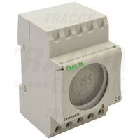 Programator digital modular, zilnic EVOKOND 230VAC, 16(4)A, 48 ON-OFF, Tracon