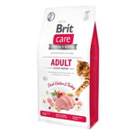 Brit Care Adult Activity Support, Pui și Curcan, hrană uscată fără cereale pisici, activitate intensă, 7kg, Brit Care