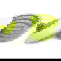 Uscator salata plastic alb-verde Leifheit 4.2 L, Leifheit