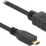 Cablu Delock, HDMI/Micro HDMI, 3m, Negru, Delock