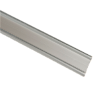 Profil dublu de rulare inferior pentru sistem de glisare PKL 80, material aluminiu, lungime 3 m, dimensiuni 50 x 6 mm, Arabesque