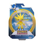 Figurina articulata, Sonic the Hedgehog, Super Silver, 10 cm