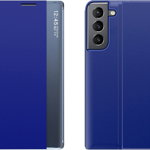 Hurtel New Sleep Case etui Samsung Galaxy A54 5G pokrowiec z klapką podstawka niebieskie, Hurtel