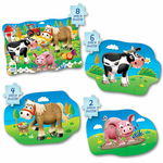 Set Primele Mele 4 Puzzle-Uri Ferma