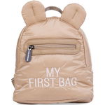 Childhome My First Bag Puffered Beige rucsac pentru copii 24 x 8 x 20 cm 1 buc, Childhome