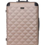 Genti Femei Kenneth Cole Diamond Tower 28 Hardside Spinner Luggage Rose Champagne