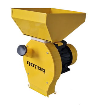 Moara pentru cereale Rotor MPC3900, 3.9KW, 3000RPM, Productivitate 200 Kg h, 4 site incluse, Rotor