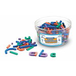 Set Constructie Magnetic Learning Resources Litere si Cifre 262 Piese, Learning Resources