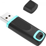 Stick de memorie USB 3.0 Vansuny, negru/verde, 256 GB