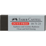 Radiera Creion Faber-Castell Dust Free, 63 x 22 x 12 mm, Negru, Faber-Castell