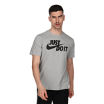 Tricou pentru barbati Nike M NSW TEE JUST DO IT SWOOSH, gri, marimea M