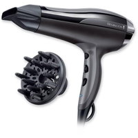 Uscator de par Remington D5220 2400 W 2 viteze Turbo Difuzor volum Concentrator Negru