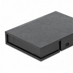 Carcasa de protectie pentru HDD / SSD 3.5" Negru, Delock 18372, Delock