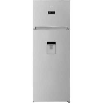 Frigider cu doua usi Beko RDNE505E30DZMN, 446 Litri, Clasa F, Dispenser apa, Neo frost, Gri