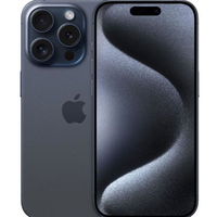 Apple iPhone 15 Pro 256 GB Blue Titanium Excelent, Apple