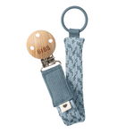 Bibs - Lantisor clip pentru suzeta, Petrol/Baby Blue