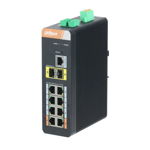 Switch industrial PoE, 8 porturi SFP, Dahua, PFS4210-8GT-DP-V2, Dahua