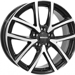 5X114 MONACO WHEELS CL2 Gloss Black / Polished ALIAJ 7 17, Monaco Wheels
